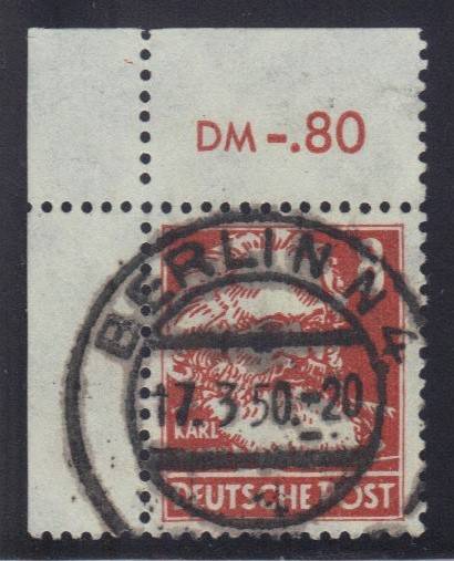 SBZ Nr. 214 waag Paar m. Vollstempel