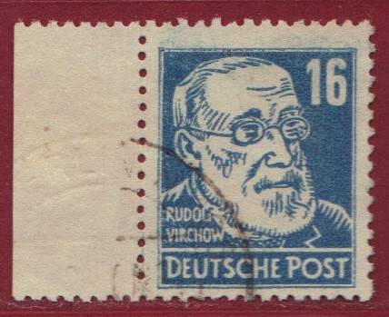 SBZ Nr. 218 b P SR BERLIN Stempel