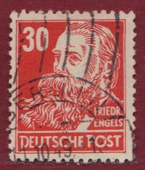 SBZ Nr. 222 EM BERLIN - Stempel