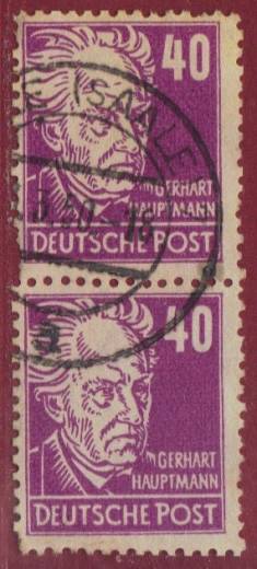 SBZ Nr. 223c PF F27 / 77 Farbfleck iunter dem Kinn. !!!RRR