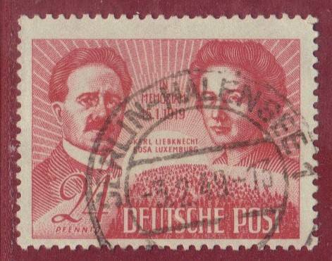 SBZ Nr. 229 Vollstempel Berlin-Halensee