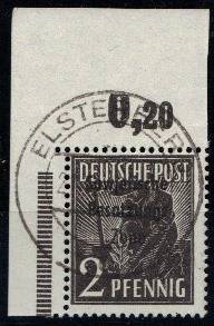 SBZ Nr. 182 P EOL Vollstempel Elsterberg