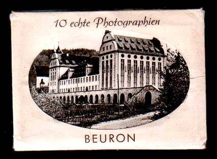 kleine Souvenir-Photos Erzabtei Beuron, ca. 1950