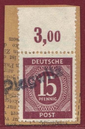 921a P OR dgz Vollstempel PLAGWITZ auf Paketkartenabschnitt !!!