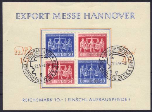 VZd 1 PF I a. FDC-Gedenkblatt