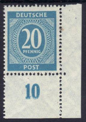 924a P EUR mit Ruffzähnung