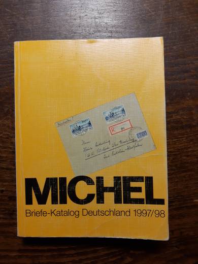 Phila-Bibliothek: MICHEL Briefe-Katalog Deutschland 1997/98