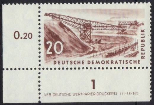 DDR Nr. 570 EUL mit DV