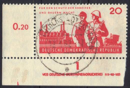 DDR Nr. 878 EUL mit DV Vollstempel LUTHERSTADT-EISLEBEN