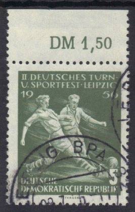 DDR Nr. 530 P OR Vollstempel LEIPZIG