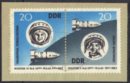 DDR Nr. 970-971 W Zd 90 Vollstempel MAGDEBURG