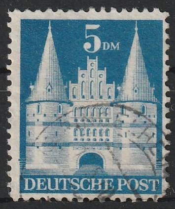 Bizone Nr. 100 I Y D mit PF F31 Vollstempel RINGELHEIM 17.5.50