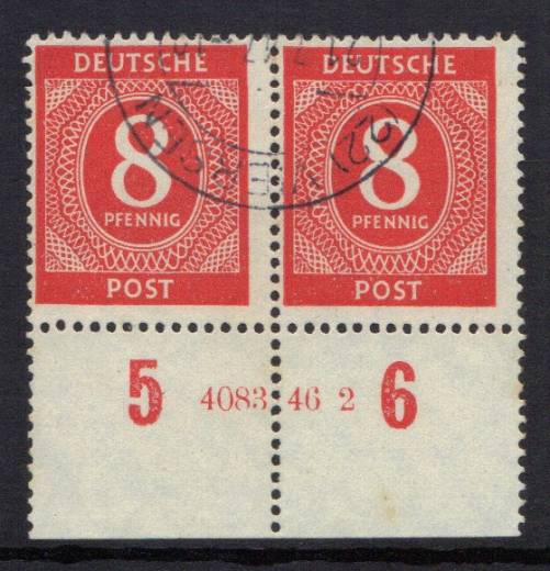 917b HAN 4083.46-2 Stempel VIERSEN 21.7.47, gepr. Schlegel !!!