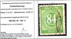 936d EM, Befund BPP + ArGe, Vollstempel PUTTGARDEN