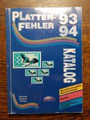 Plattenfehler-Katalog 1993/94, BRD, Berlin + DDR