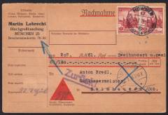 DR Nr. 667 MeF NN-Drucksache MÜNCHEN - HAIMHAUSEN 21.7.38!!!RRR